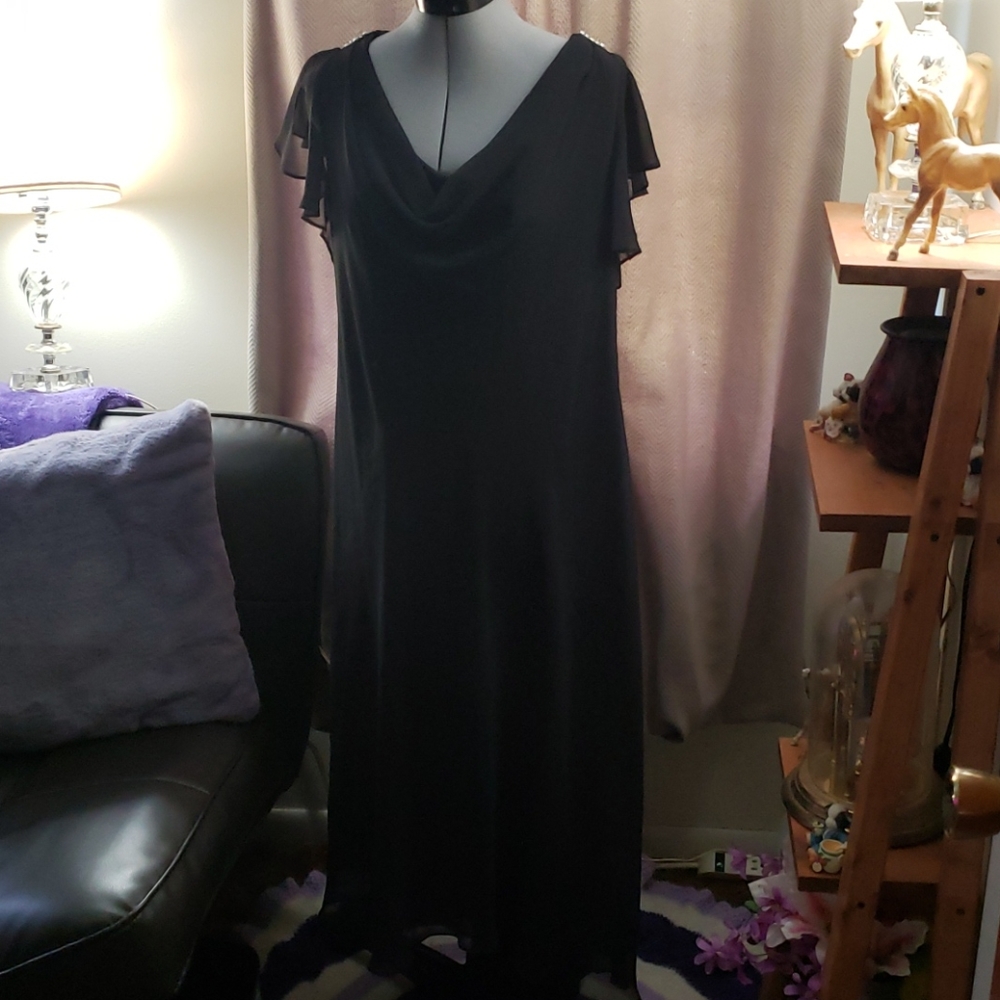 Black semi formal dress